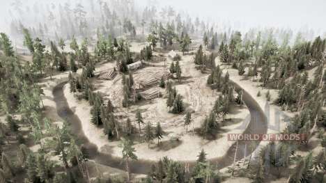 Forest Lyt e Outono para Spintires MudRunner
