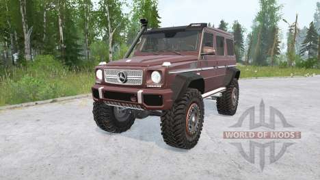 Mercedes-Benz G 65 AMG 4x4 (W463) 2012 para Spintires MudRunner