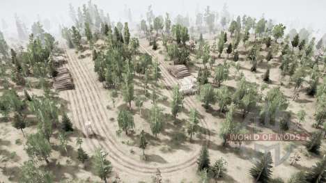 Lesopoval 2 para Spintires MudRunner