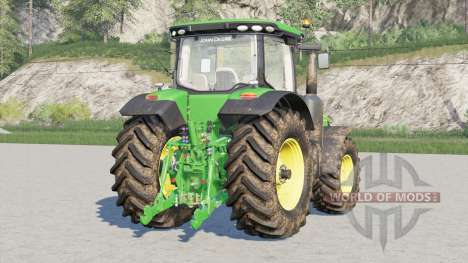John Deere 8R série〡design config para Farming Simulator 2017