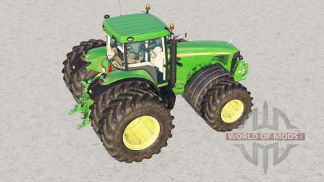 John Deere 8020 série〡various sets de roda para Farming Simulator 2017