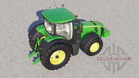 John Deere 8R série〡ro de rodas da marca config para Farming Simulator 2017