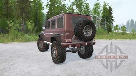 Mercedes-Benz G 65 AMG 4x4 (W463) 2012 para Spintires MudRunner