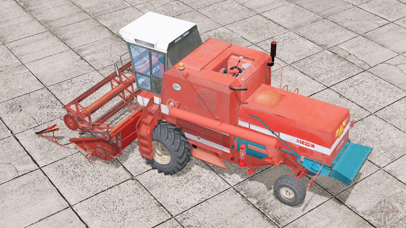 Bizon Super Z056〡descodesa De Telhados Para Farming Simulator 2017 6815