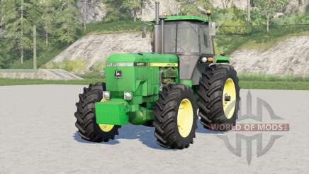 John Deere 4050 série〡20 diferentes opções de pneus para Farming Simulator 2017