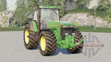 John Deere 8000 série〡desfronte fenders config para Farming Simulator 2017