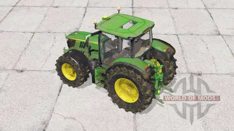 John Deere 6170R〡bonnet abre para Farming Simulator 2015