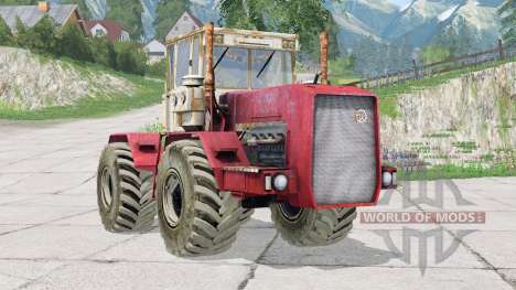 Kirovec K-710〡seconfigurável roda dupla para Farming Simulator 2015