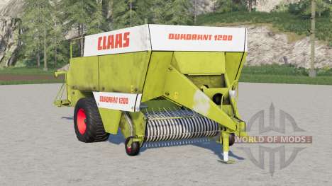 Claas Quadrant 1200〡paras de se locomoção para Farming Simulator 2017