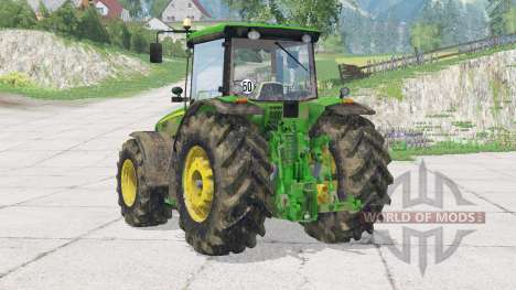 John Deere 8530〡 novo sistema de exaustão dinâmi para Farming Simulator 2015