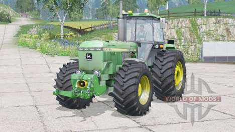 John Deere 4755〡pondo das rodas para Farming Simulator 2015