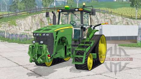 Limpadores dianteiros e traseiros john deere 843 para Farming Simulator 2015