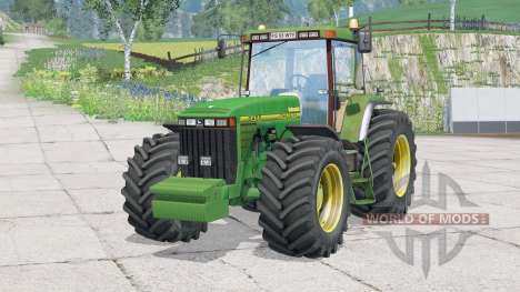 John Deere 8400〡pas de direção para Farming Simulator 2015