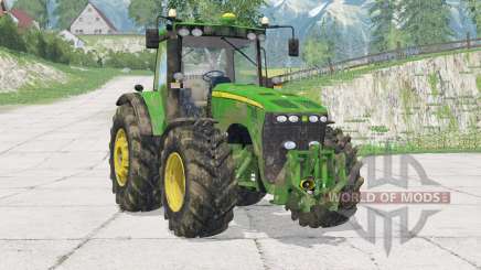 John Deere 8530〡 novo sistema de exaustão dinâmico para Farming Simulator 2015