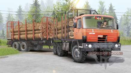 Tatra T815〡adass própria carga para Spin Tires