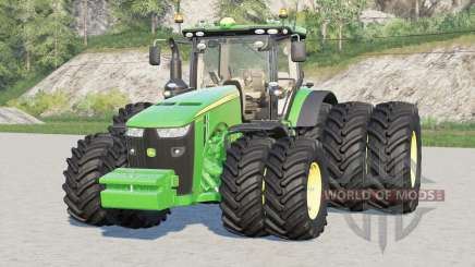 John Deere 8R série〡real textura de sujeira para Farming Simulator 2017