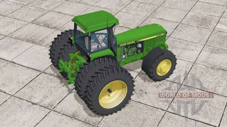 John Deere 4060 rodas 〡 séries para Farming Simulator 2017