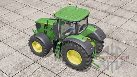 John Deere 6R série〡pted hidráulica traseira para Farming Simulator 2017