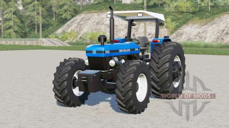 Nova Holanda 7630〡com ou sem peso dianteiro para Farming Simulator 2017