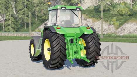 John Deere 8000 série〡fixadas rodas de raio para Farming Simulator 2017