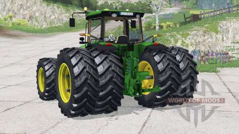 John Deere 8520〡 pneus novos para Farming Simulator 2015