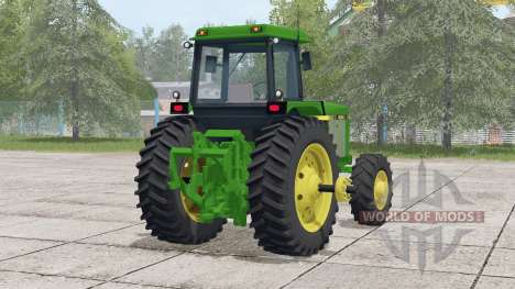 John Deere 4040 rodas 〡 séries para Farming Simulator 2017