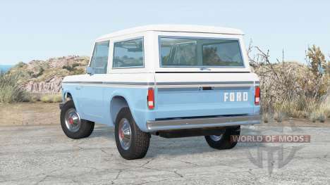 Ford Bronco Wagon 1975 para BeamNG Drive