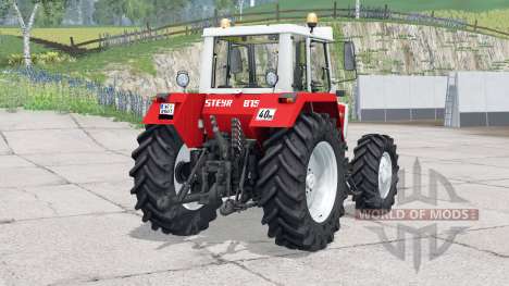 Steyr 8150A Turbo〡wipers animação para Farming Simulator 2015