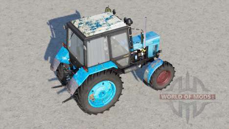 MTZ-82.1 Bielorrússia〡a escolha dos contrapesos para Farming Simulator 2017