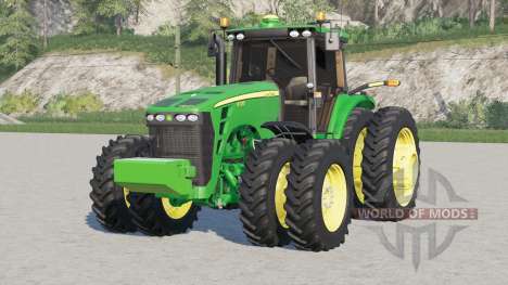 John Deere 8030 〡seclui o peso frontal para Farming Simulator 2017