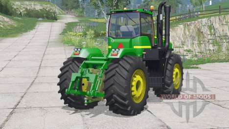 John Deere 9630〡vado sujeira para Farming Simulator 2015