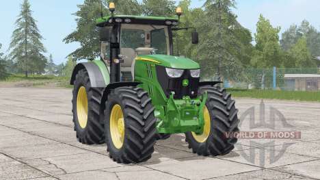John Deere 6R série〡light ajustada para Farming Simulator 2017