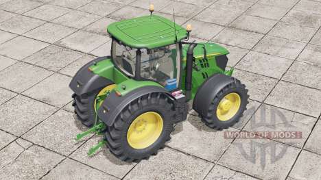 John Deere 6R série〡light ajustada para Farming Simulator 2017