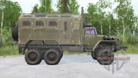 Ural-4320 6χ6 para Spintires MudRunner