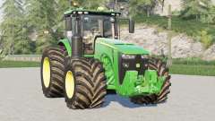 Configurações de rodas 〡 8R da série John Deere 8R para Farming Simulator 2017