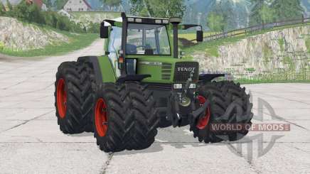Fendt Favorit 510 C Turbomatik〡 rodas adicionadas para Farming Simulator 2015