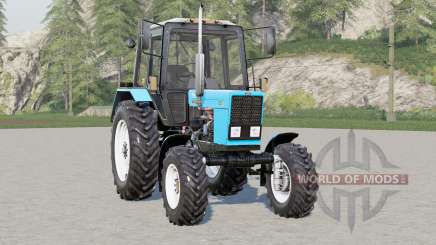 MTZ-82.1 Bielorrússia fica suja e lavada para Farming Simulator 2017