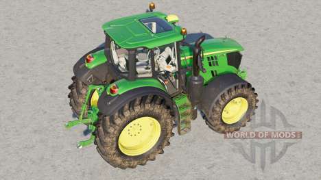John Deere 6M série〡2 versões motoras para Farming Simulator 2017