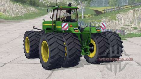 John Deere 9400〡novas rodas para Farming Simulator 2015