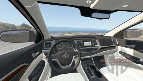 Toyota Highlander (XU50) 2014 para BeamNG Drive