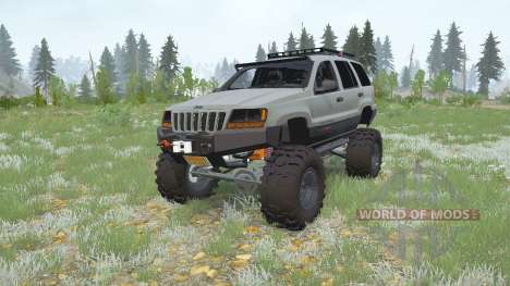Jeep Grand Cherokee Laredo (WJ) 1998〡Off-Road para Spintires MudRunner