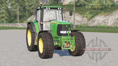 John Deere 6020 série 〡selecionável marca rodas para Farming Simulator 2017