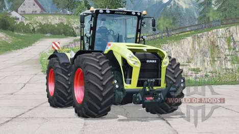 Claas Xerion Trac VC〡há rodas duplas para Farming Simulator 2015