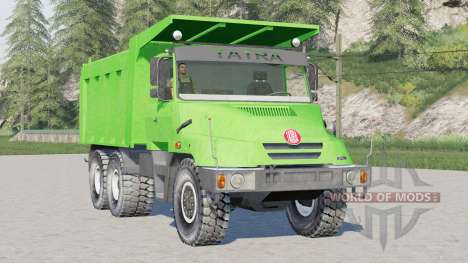 Tatra T163 6x4 Caminhão de lixo Jamal para Farming Simulator 2017