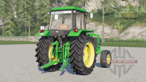 John Deere 3050〡conta em diferentes opções de pe para Farming Simulator 2017