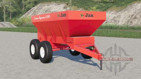 Jan Lancer Orgânico 6000 para Farming Simulator 2017