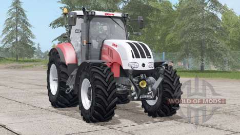 Steyr 6000 CVT〡há pneus Michelin para Farming Simulator 2017
