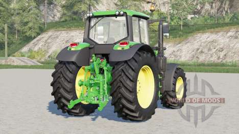 John Deere 6M série〡selecionável marca rodas para Farming Simulator 2017