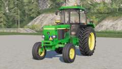 John Deere 3050 série〡conta em diferentes opções de peso para Farming Simulator 2017
