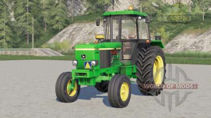 John Deere 3050 série〡conta em diferentes opções de peso para Farming Simulator 2017